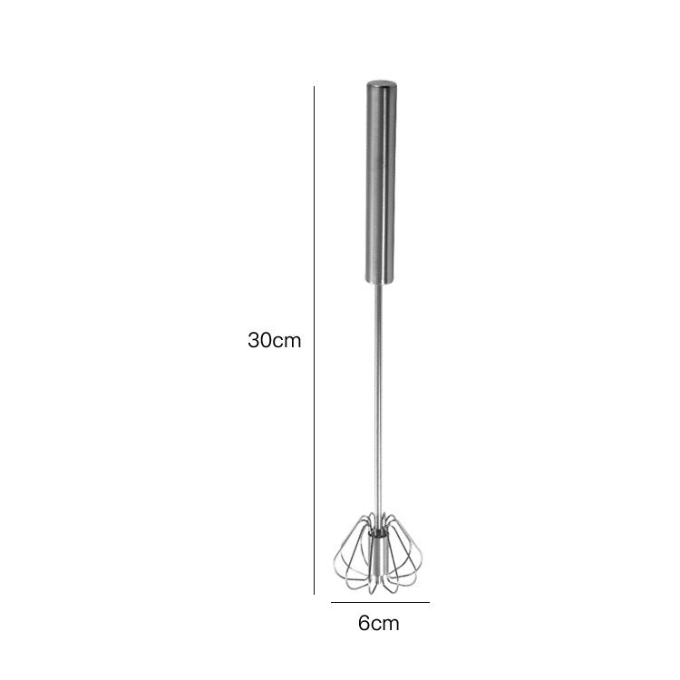 🥚✨Press-to-Spin Easy Whisk | No-Battery Hand Whisk for Eggs, Batter, Sauces & Coffee Foam