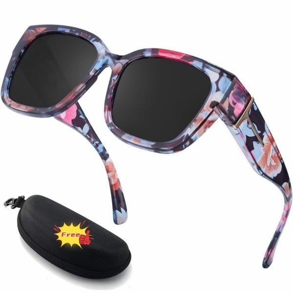 🕶️ Fit-Over Polarized Sunglasses for Women – Wear Over Prescription Glasses