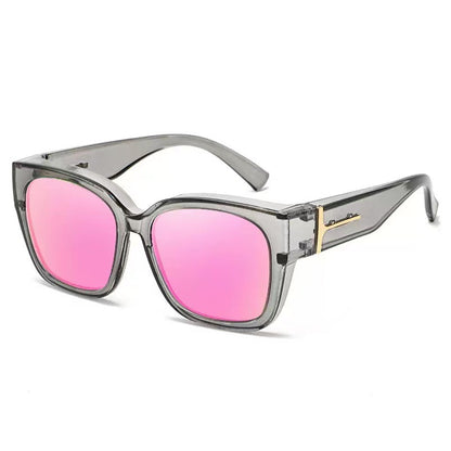 🕶️ Fit-Over Polarized Sunglasses for Women – Wear Over Prescription Glasses