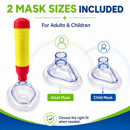 🚨 Emergency Choking Relief Backup Kit – Portable Safety Aid for Home & Travel