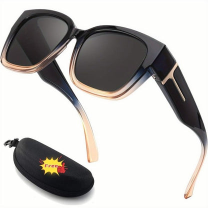 🕶️ Fit-Over Polarized Sunglasses for Women – Wear Over Prescription Glasses