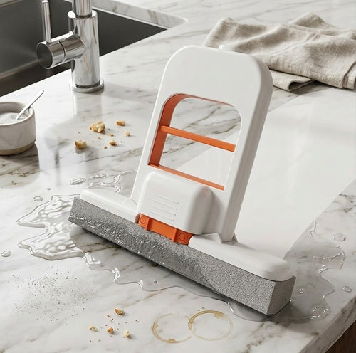 Foldable Mini Sponge Mop – Handheld Desk & Kitchen Cleaning Tool