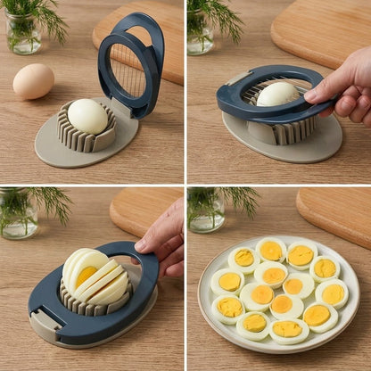 Stainless Steel Wire Egg Cutting Tool for Kitchen