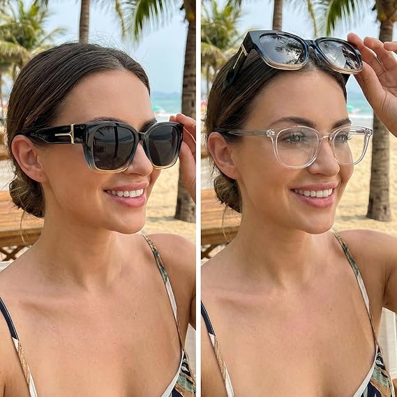 🕶️ Fit-Over Polarized Sunglasses for Women – Wear Over Prescription Glasses