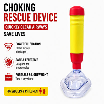 🚨 Emergency Choking Relief Backup Kit – Portable Safety Aid for Home & Travel