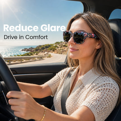 🕶️ Fit-Over Polarized Sunglasses for Women – Wear Over Prescription Glasses