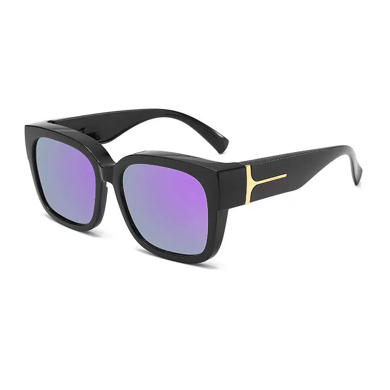 🕶️ Fit-Over Polarized Sunglasses for Women – Wear Over Prescription Glasses
