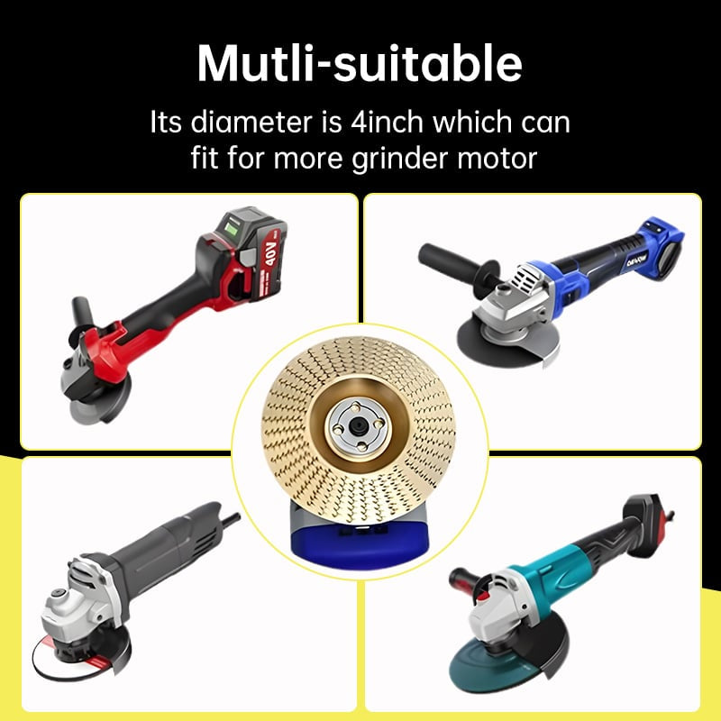 3PCS Wood Carving Disc Set for Angle Grinder
