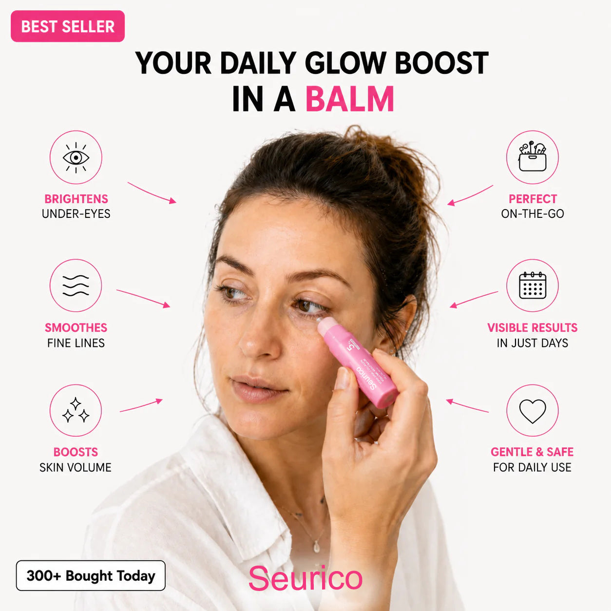 🔥LAST DAY 60% OFF🎁Seurico PDRN Pink Collagen Volume Multi Anti-Aging Balm