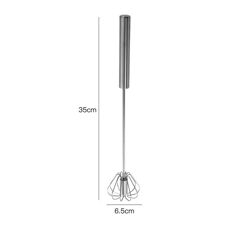 🥚✨Press-to-Spin Easy Whisk | No-Battery Hand Whisk for Eggs, Batter, Sauces & Coffee Foam