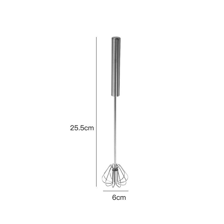 🥚✨Press-to-Spin Easy Whisk | No-Battery Hand Whisk for Eggs, Batter, Sauces & Coffee Foam
