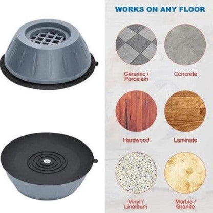 🎖️Anti-Vibration Appliance Pads (4PCS) – Stop Noise, Movement & Shaking