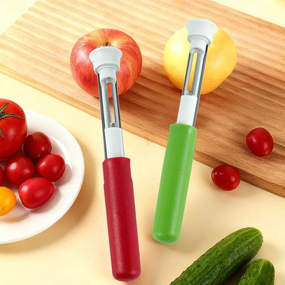 🔥Last Day Buy 1 Get 1 Free $10.49 Each🔥2 in 1 Apple Corer and Peeler - Stainless Steel Fruit Corer