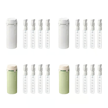 🧴 No More Leaky Travel Bottles — Portable 4-in-1 Pump Dispenser For Smarter Packing