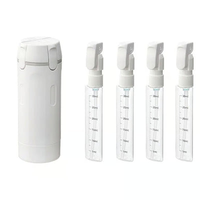🧴 No More Leaky Travel Bottles — Portable 4-in-1 Pump Dispenser For Smarter Packing