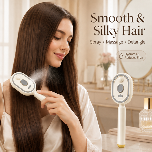 🔥Last Day Sale 50% OFF🔥Electric Spray Air Cushion Massage Comb