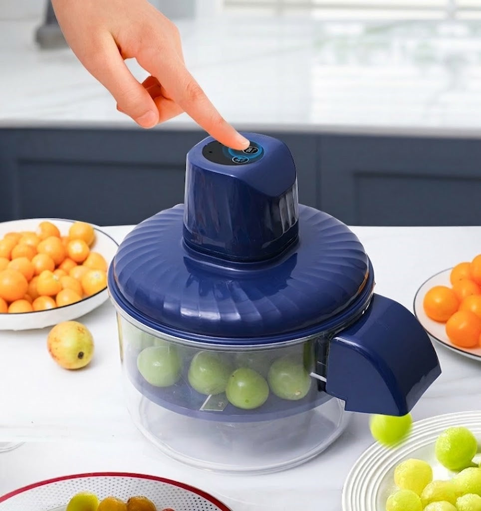 Electric Fruit Peeler – Automatic Wireless Peeling Machine for Small Fruits