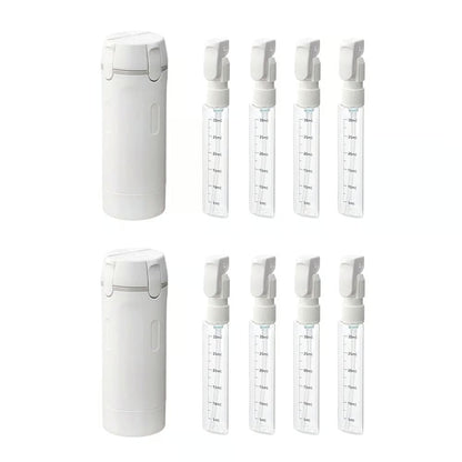 🧴 No More Leaky Travel Bottles — Portable 4-in-1 Pump Dispenser For Smarter Packing