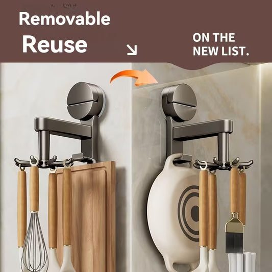 🔥Last Day Buy 1 Get 1 Free $14.99 Each🔥Kinsmengood 360° Spin Hook Zero Damage. Max Organization. Holds Up to 15 lbs!
